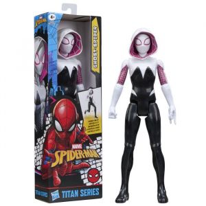 Hasbro Marvel Spider-Man Titan Series, Figurine Deluxe Ghost-Spider de 30 cm, Jouets de Super-h&eacute;ros pour Enfants, d&egrave;s 4 Ans