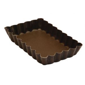 Gobel Moule à tartelette rectangulaire 7,5 cm x 12 cm
