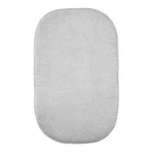 Nattou Coussin pour la Matela à Langer "Softy", Environ 62 cm, Vegan, Coton/Polyester, Care, Gris