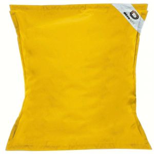 Pouf Géant xxl Déhoussable, Flottant pour Piscine Deco Arts Jaune miel - Jaune