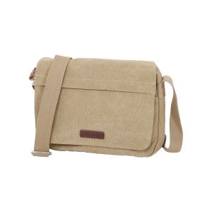 Katana Sac bandoulière Besace Toile Garnie Cuir De Vachette