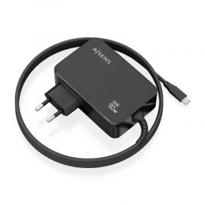 Aisens Asch-1pd90wl034-bk Chargeur universel pour appareils mobiles Noir Int&eacute;rieur AC