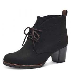 Marco Tozzi Femme 2-25107-41 Bottines à Lacets, Noir Comb, 37 EU