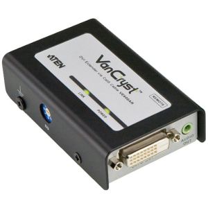 Aten VE600A - Système d%u2019extension audio-vidéo DVI par câble de catégorie 5e/6 (60 m)