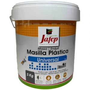 Enduit blanc Jafep &ndash; Ext&eacute;rieur et Int&eacute;rieur, pr&ecirc;t &agrave; l'emploi 5 kg