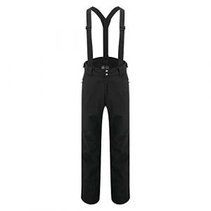 Pantalons de Ski recycl&eacute;s Dare2B pour Hommes | Bas de Pantalon Respirants avec Technologie ARED | Bretelles r&eacute;glables, gu&ecirc;tres &agrave; Neige et Soufflet zipp&eacute;.