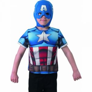 Plastron Captain America Soldat de l'hiver enfant 5-7 ans