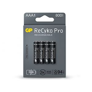 Image de GP ReCyko - Batterie 4 x AAA - NiMH - (rechargeables) - 850 mAh