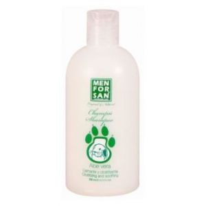 Men For San Lot de 2 de shampooings naturel calmant et régénérant à l'Aloe Vera pour rongeur 300 ml