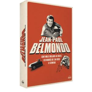 Coffret Jean-Paul Belmondo - Cent mille dollars au soleil + Le Cerveau + Les Mari&eacute;s de l'an deux
