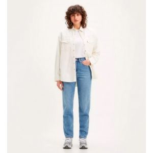 Levi's Jean Mom 80S coton Bleu - Couleur Bleu - Taille S