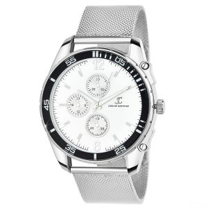 Montre homme quartz par Pascal Szerman acier milanaise