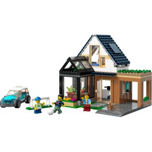 Lego City 60398 La maison familiale et la voiture électrique