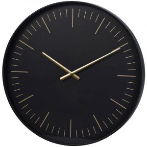 Horloge murale moderne, aiguilles dorées, ø 50,7 cm