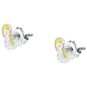 Cleor Puces en Argent 925/1000 et Laque Multicolore