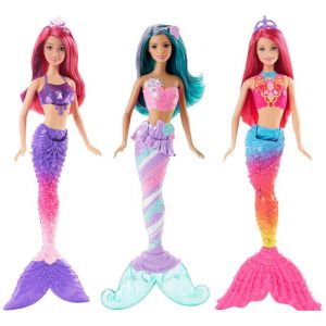 Image de Mattel Barbie sirène multicolore