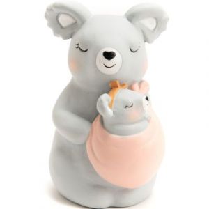 Amadeus Tirelire koala maman et bébé (13 cm)