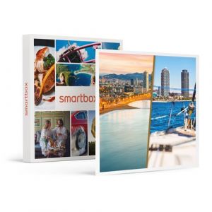 Coffret Cadeau SMARTBOX - Séjour de 2 jours à Barcelone avec croisière en catamaran au coucher du soleil- Multi-thèmes