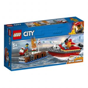 Lego City 60213 - L'incendie sur le quai