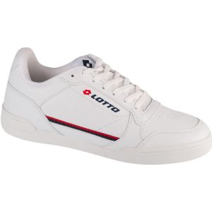 Lotto Mixte Basket, Blanc/Rouge, 36 EU