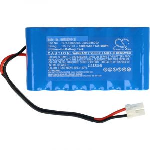 Vhbw Batterie compatible avec Wiper Q350, Climber, i130s tondeuse 5200mAh, 25,9V, Li-ion