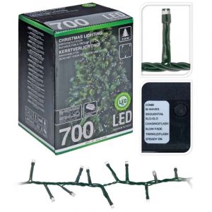 Guirlande lumineuse Luxe 14 m Blanc froid 700 LED CV