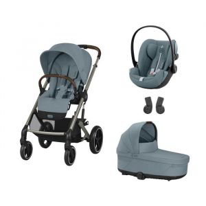 Cybex POUSSETTE TRIO Balios S Lux TPE + Cloud G I-Size + Nacelle Stormy Blue