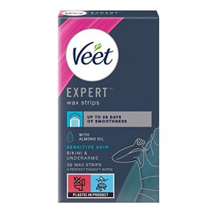 Veet EXPERT WAX STRIPS BIKINI SENS 30S