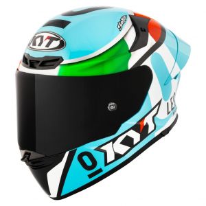 Casque moto intégral Kyt TT-Revo Leopard Replica