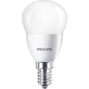 Image de Philips Ampoule goutte LED E14 5,5W 840, mate