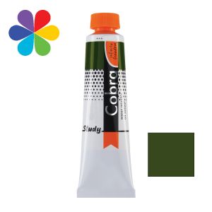 Cobra Tube de peinture à l'huile 40ml - vert olive n°620 - udy