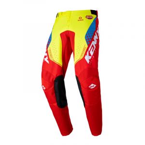 Kenny Pantalon cross enfant Track Focus rouge/jaune- US-20