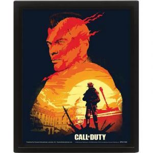 Pyramid Posters Cadre 3D lenticulaire Call Of Duty Sunset