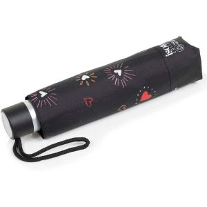 Isotoner Parapluies Parapluie Petit Prix Coeur Rouge