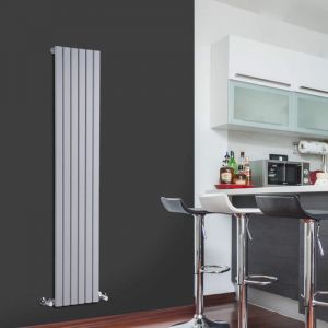 Hudson Reed Radiateur design vertical plat Acier 1600 x 354 mm