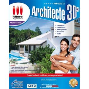 Image de Architecte 3D HD : Pro Cad 12 [Windows]