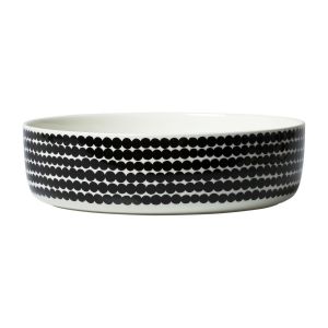 Image de Marimekko Bol de service Oiva Räsymatto 3 L Blanc-noir