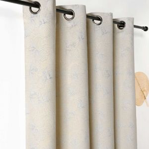 LINDER Rideau SINGAPOUR Argent 140x240cm