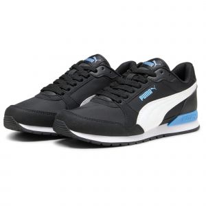 Puma St Runner V3 NL JR Basket, Black White-Regal Blue, 37.5 EU