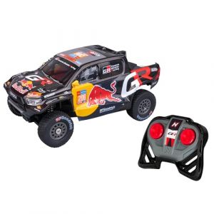 Nikko Pro Trucks Toyota Dakar Redbull 2024 – Voiture Télécommandée 1:12 – Tout-Terrain Étanche – 14 km/h – Recharge USB-C – Dès 6 Ans – Piles Incluses
