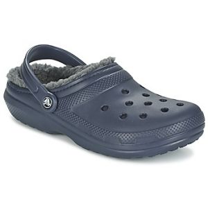 Image de Crocs Classic Lined Clog, Sabots Mixte Adulte, Bleu (Navy/Charcoal), 41-42 EU