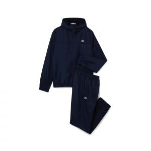Lacoste Ensemble de survêtement homme Sport color-block Taille XS Bleu Marine