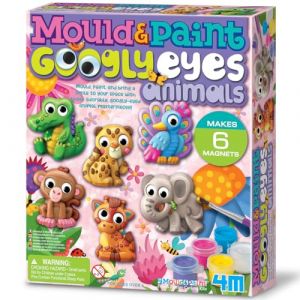 Image de 4M - Kidz Labs Crea KIT DE MOULAGE: ANIMAUX YEUX RIGOLOS