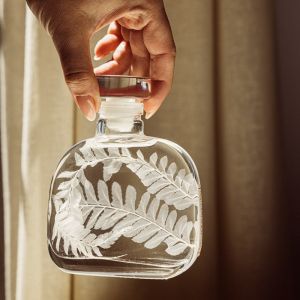 Th&eacute;ophile Berthon Capsule botanique Foug&egrave;re cuir blanche