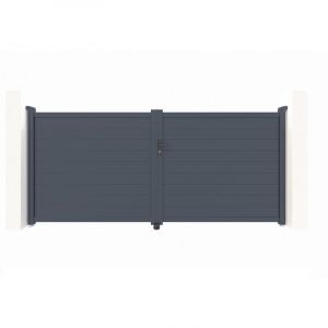 Casanoov - Portail aluminium battant eiger 350x160cm
