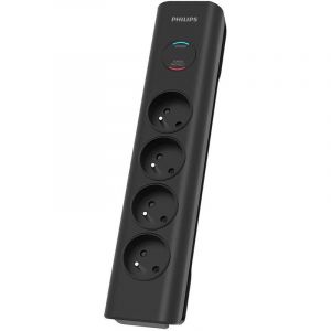 Philips SPN7040BA/60 protection surtension noir 6 sortie(s) ca 2 m PHIL-SPN7040BA/60
