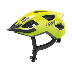Abus Aduro 3.0 Casque de Vélo - Casque Urbain et Sport - Design Elégant pour Utilisation Quotidienne et Sportive - Pour Homme et Femme - Taille L, Jaune