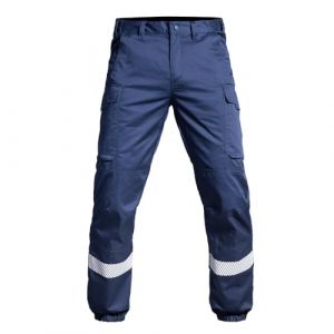 A10 Equipment Pantalon Sécu-One HV-Tape Bleu Marine (VSM MILITARY, neuf)