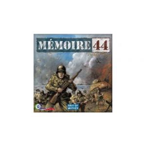 Asmodée MÉMOIRE'44 (Refresh 2025) - Jeu de Plateau, Batailles Historiques de la Seconde Guerre Mondiale avec Plus de 20 Scénarios, Enfants & Adultes, 8 Ans et Plus, 2 à 4 Joueurs, Français