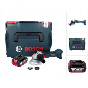 Bosch GWS 18V-10 Professional Meuleuse angulaire sans fil 125mm Brushless 18V + 1x Batterie 5,0 Ah + Coffret - sans chargeur